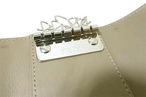 中古】FENDI フェンディ 小物 キーケース セレリア ピーカブー 6