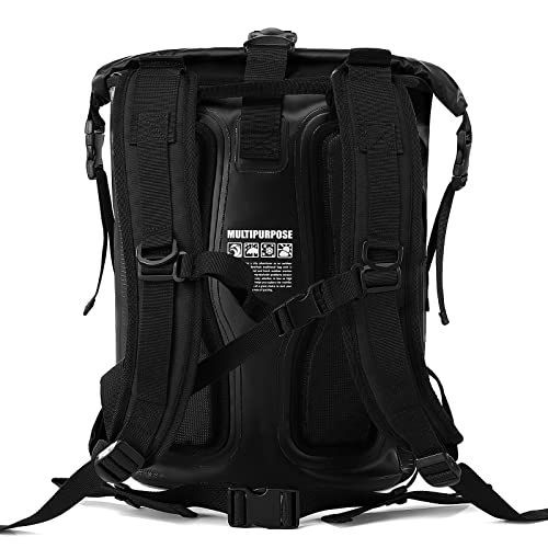 黒 18L [VILOCY] [ビロシー] リュック 完全防水 18L ロールトップ