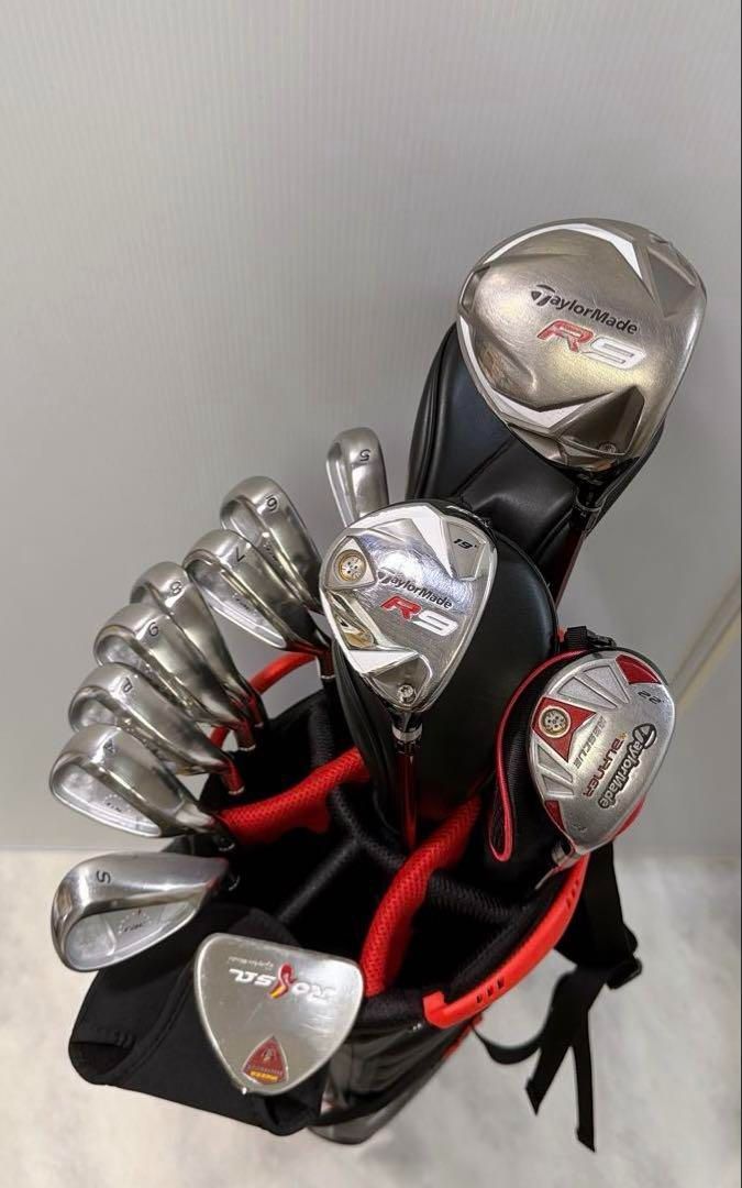 新品グリップ 新品バック テーラーメイド 豪華12本クラブセット メンズ S 新品グリップ 新品バック テーラーメイド 豪華12本クラブセット メンズ