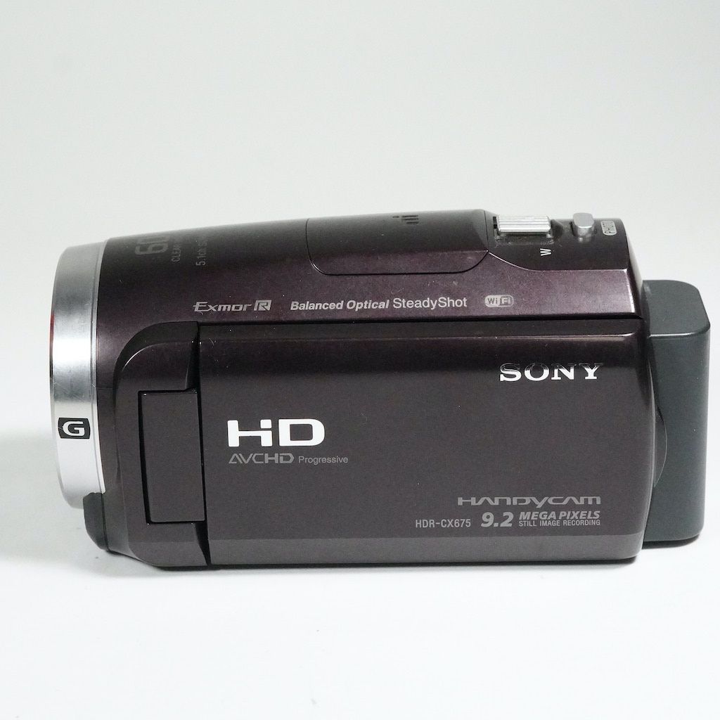 SONY ソニー HDR-CX675 ブラウン 動作OK 返金保証 /1876 - メルカリ