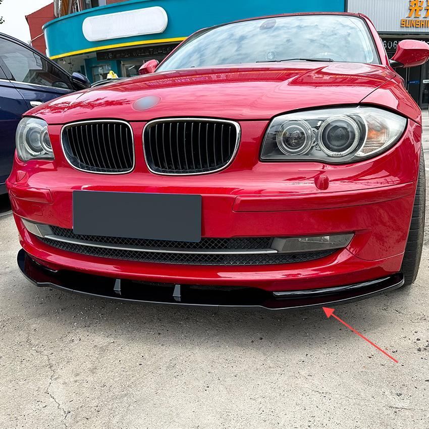BMW 1シリーズ E81 E82 E87 E88 LCI 前唇前铲 改装パーツ ABS 鋼琴黑 |5.11