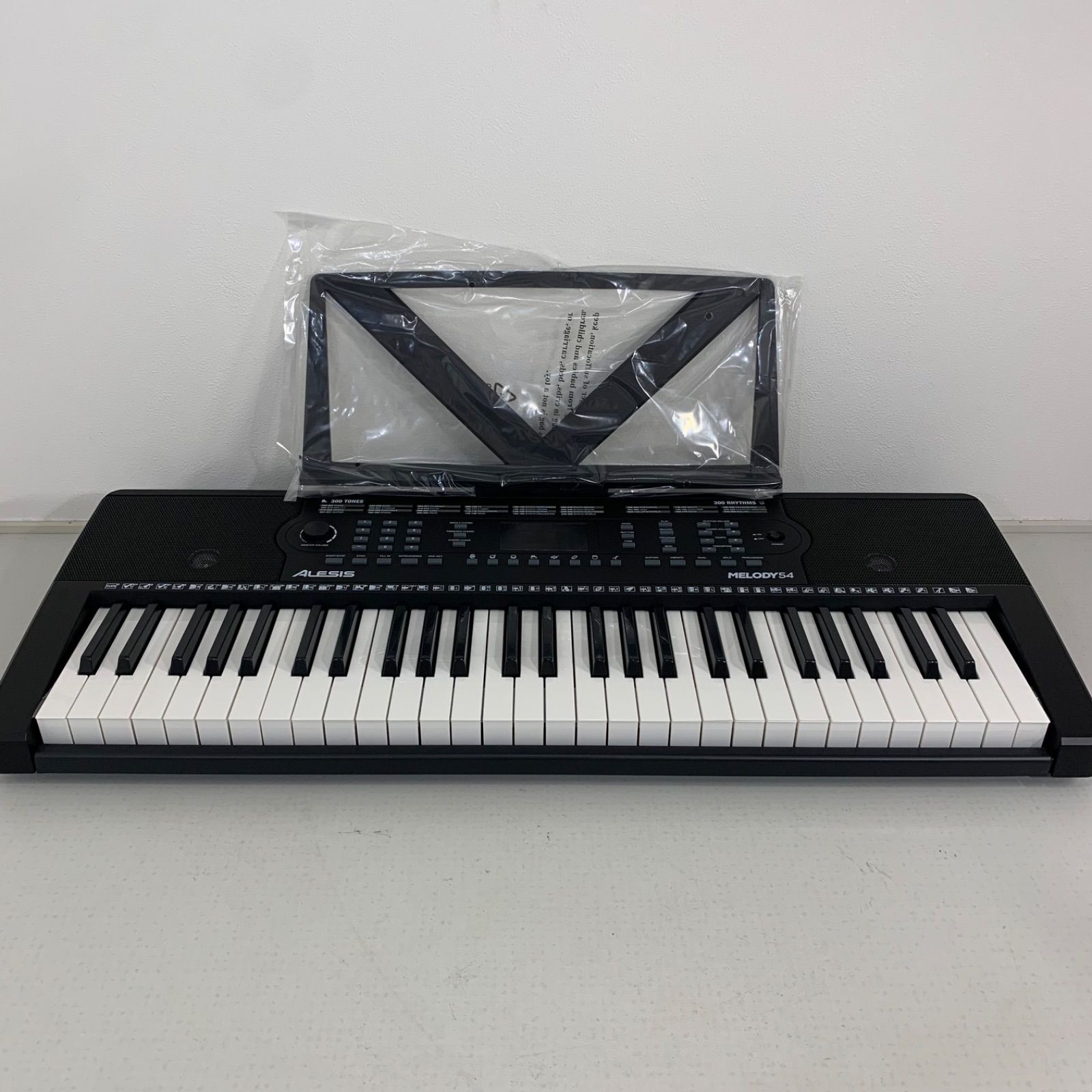 新品・未開封】Alesis 電子キーボード 54鍵盤 初心者 スピーカー内蔵 