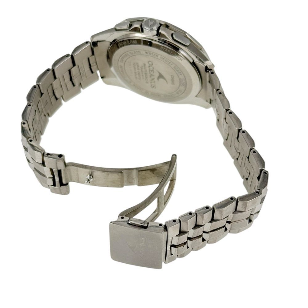 CASIO】カシオ OCW-S2400-1AJF オシアナス マンタ ソーラー - メルカリ