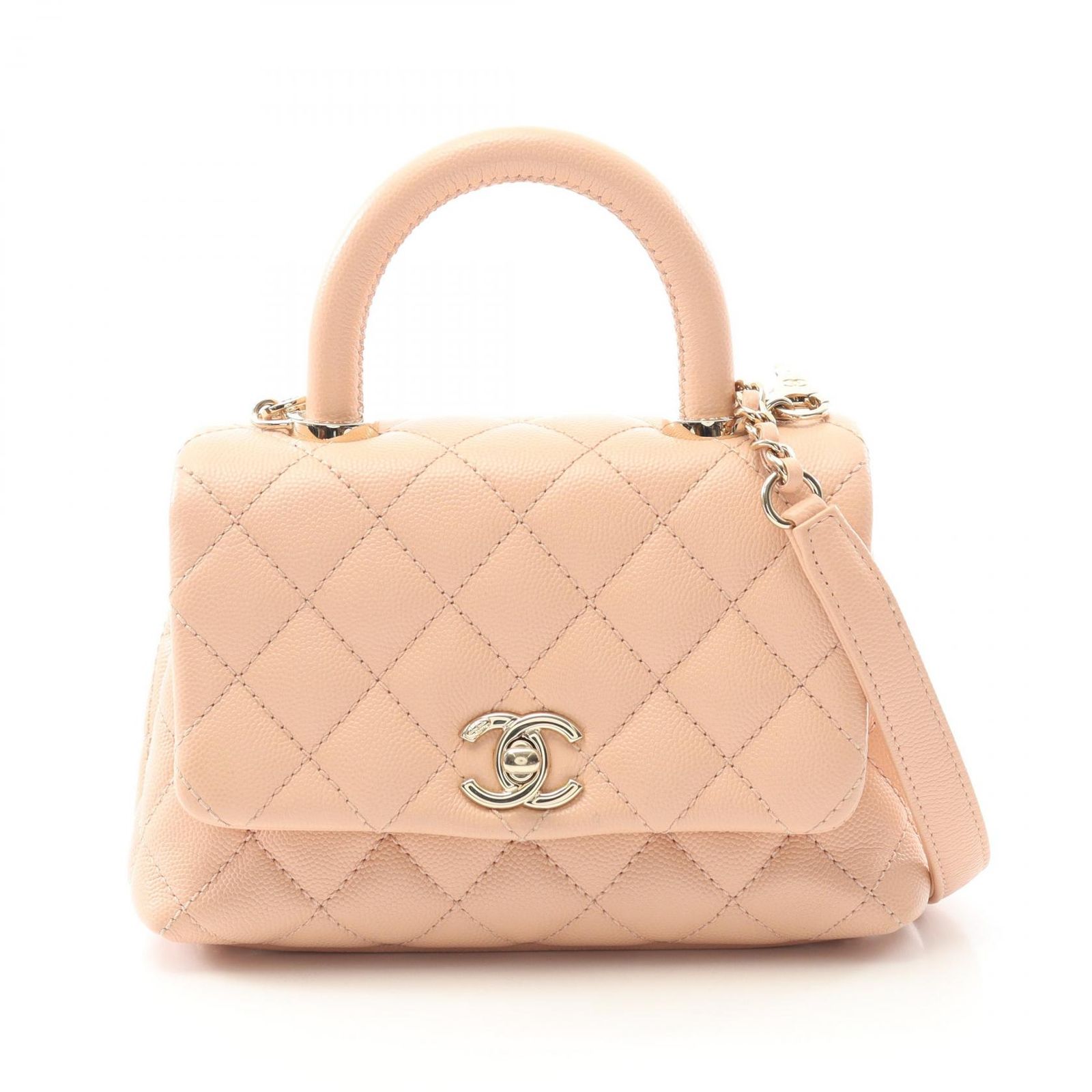 シャネル CHANEL ハンドバッグ ココハンドルXXS トップハンドル AS2215 