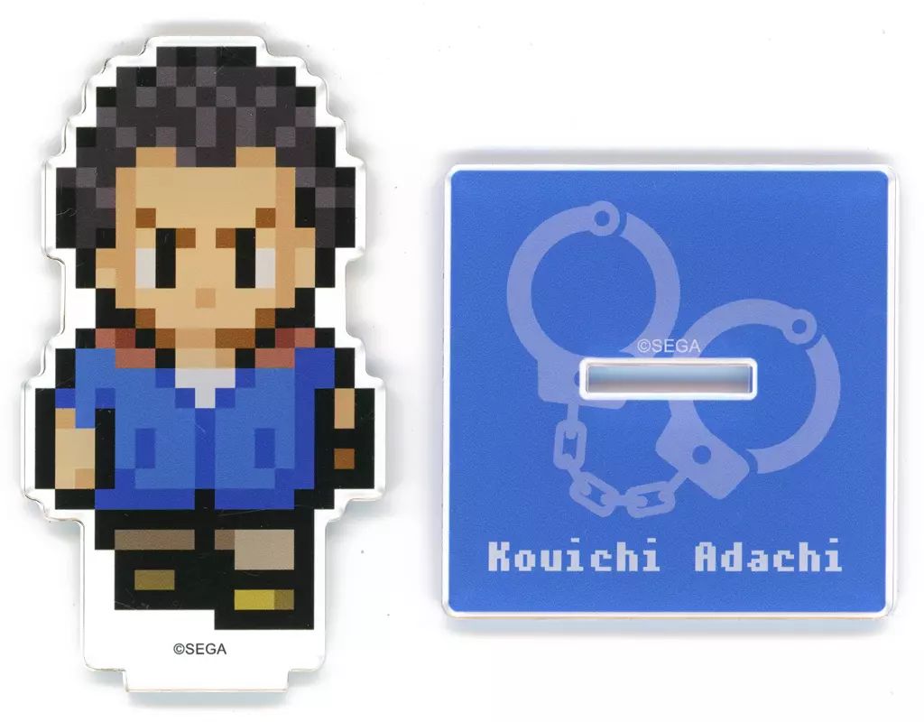 中古】アクリルスタンド・アクリルパネル 足立宏一 8bitアクリル