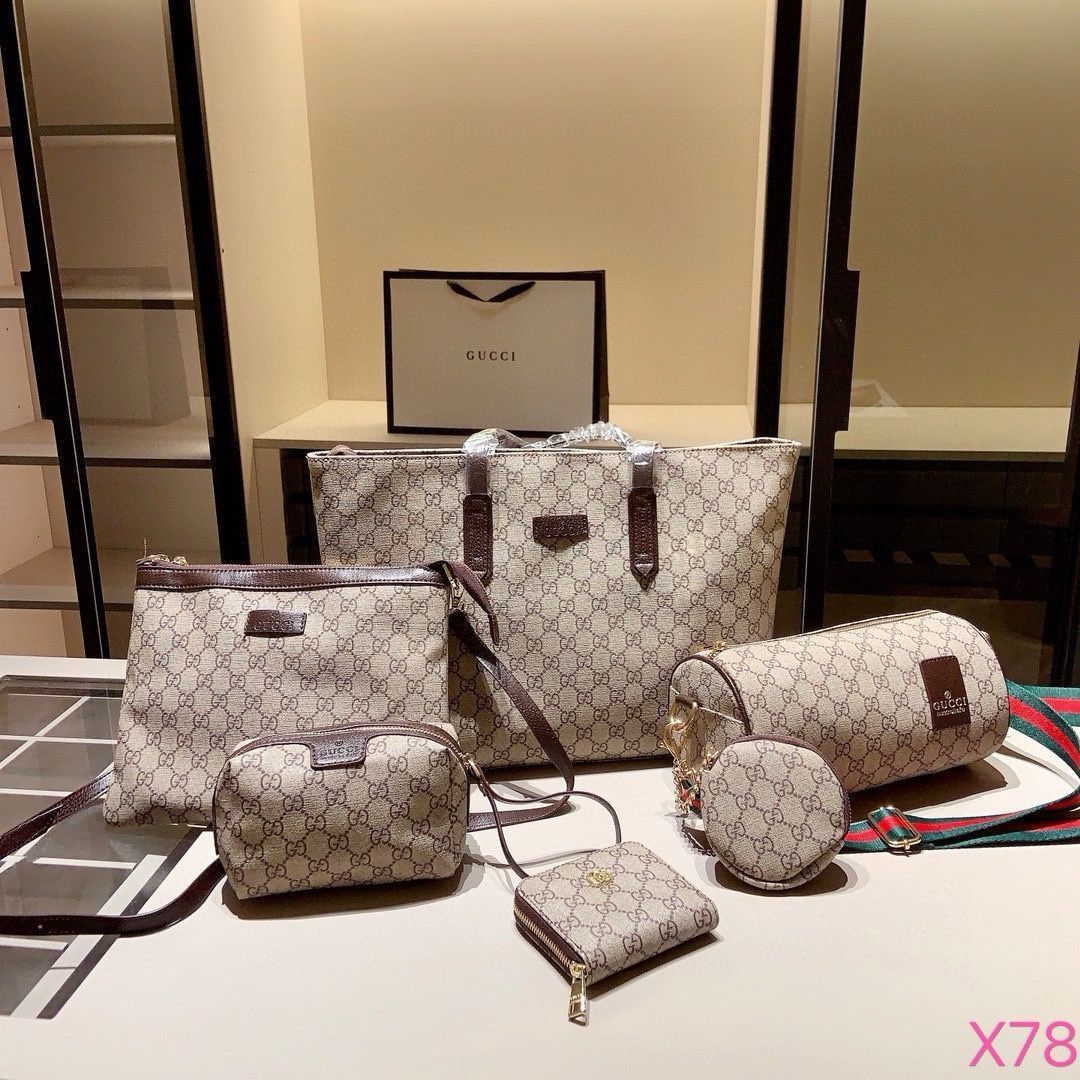 GUCCI トートバッグと財布 セット 今日特価】GUCCI シリーズセットバッグ, トートバッグ