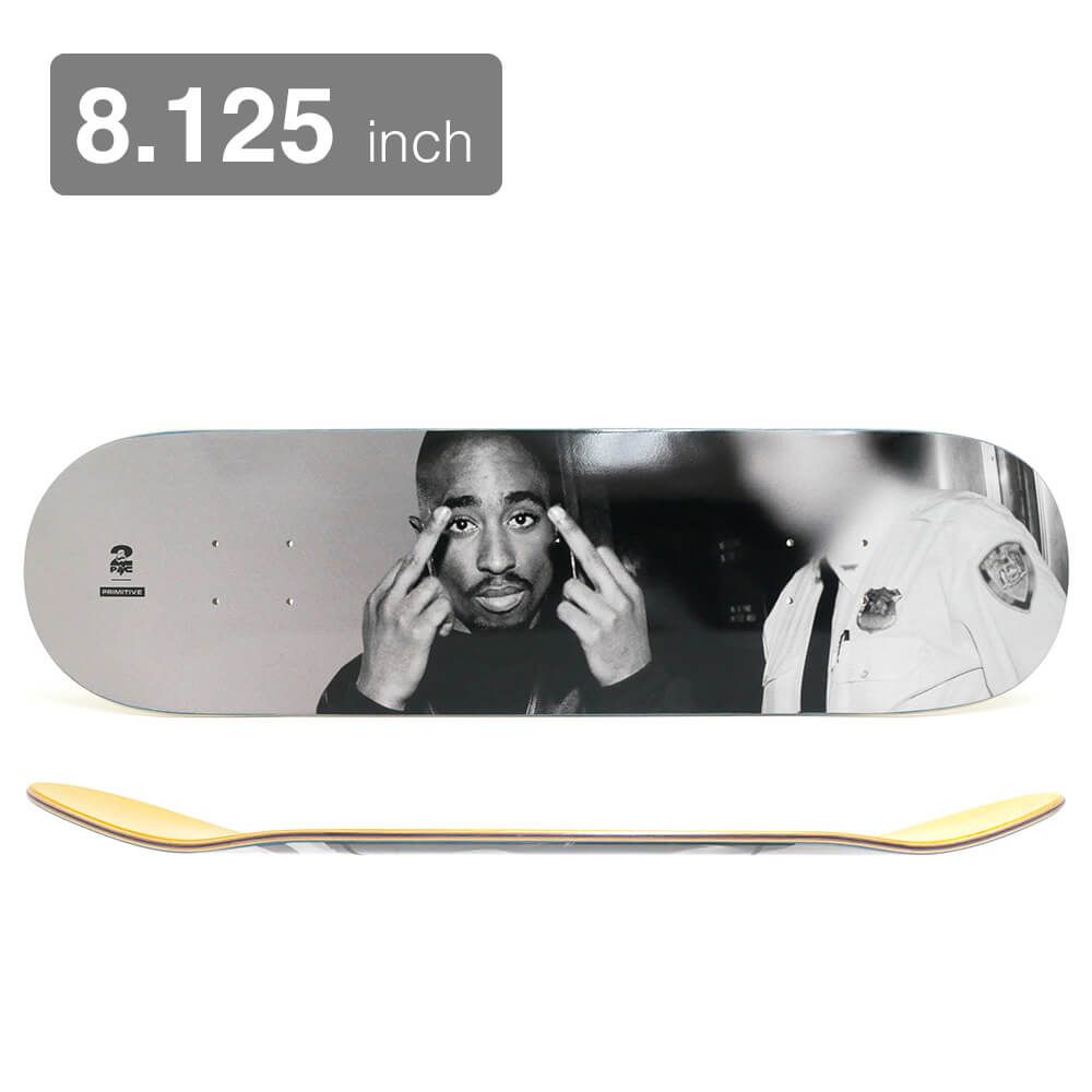 PRIMITIVE DECK プリミティブ デッキ TEAM ICON 8.125（2PAC