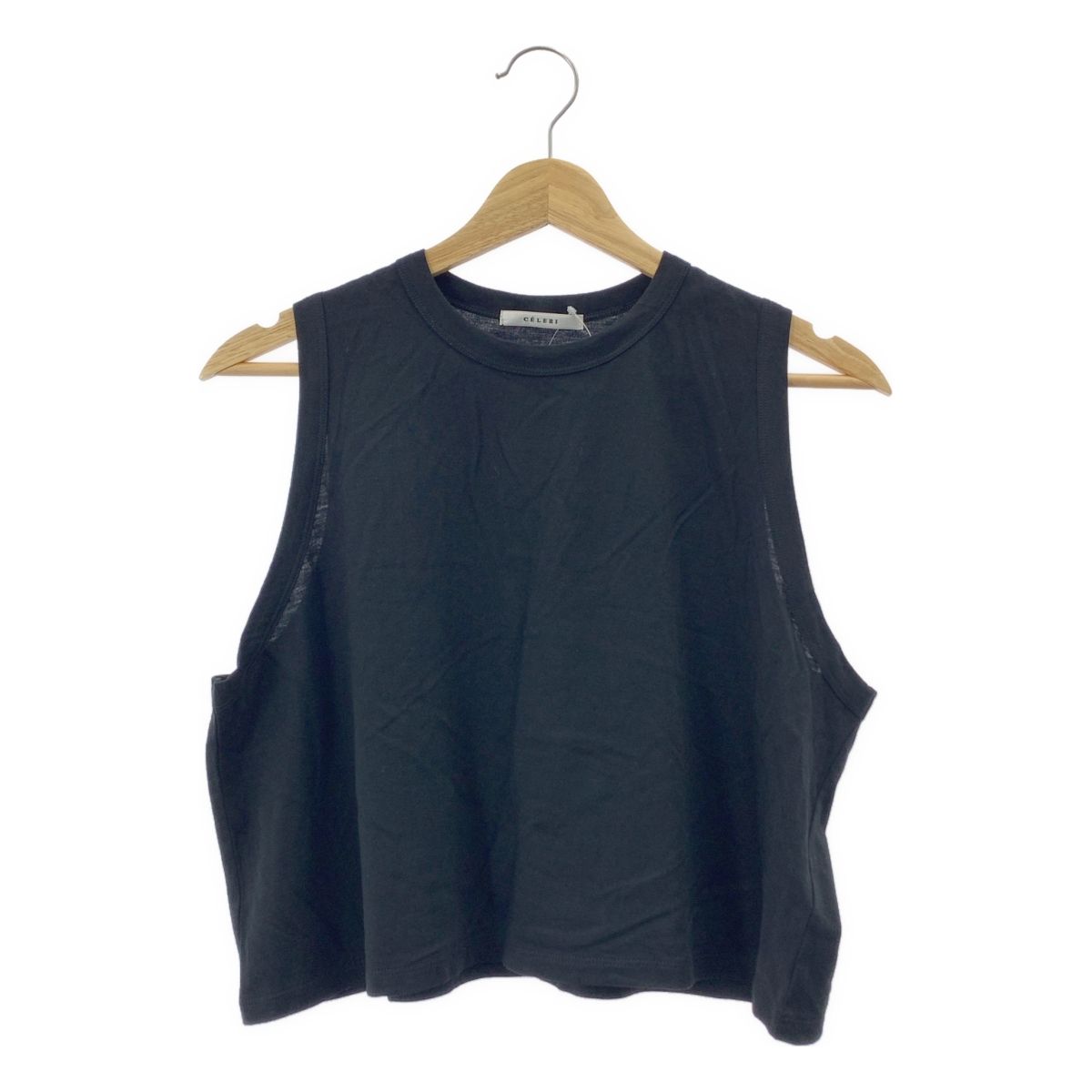 Deuxieme Classe CELERI/セルリCROPPED タンクトップ CELERI/セルリ】CROPPED タンクトップ（タンクトップ