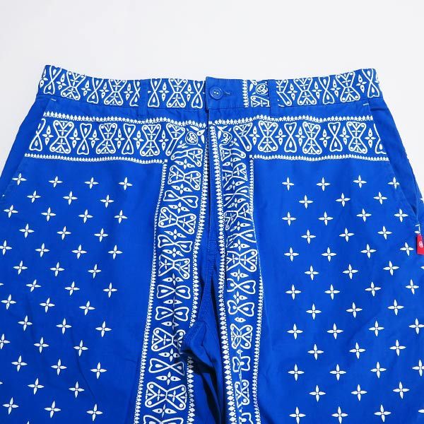 STUSSY ステューシー BANDANA SHORTS バンダナ ショーツ ブルー ショート ハーフ パンツ ボトムス