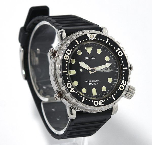 SEIKO セイコー PROFESSIONAL 7C43-6020 ツナ缶 セイコー