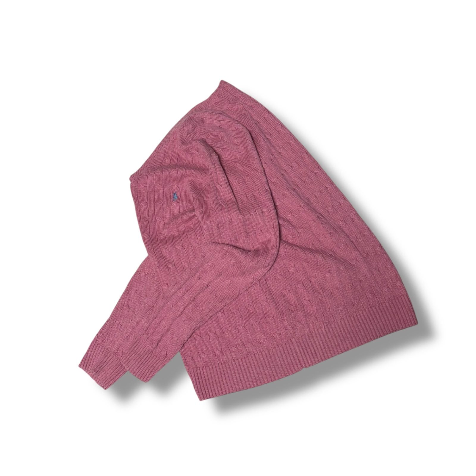 90s Polo by Ralph Lauren Silk Cable Knit Sweater ポロラルフ