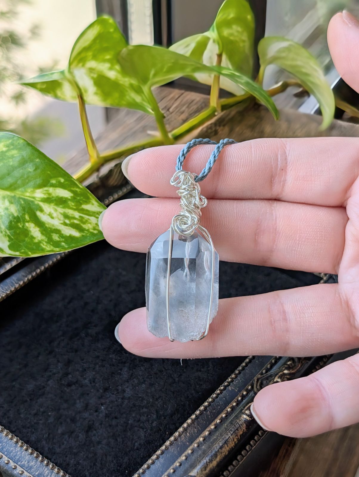 ブルーターラクォーツ ポイントタイプ