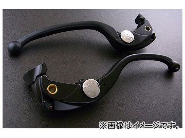 2輪 アルバ 左右レバー（ブラック） 品番：BL-421-417-BK JAN