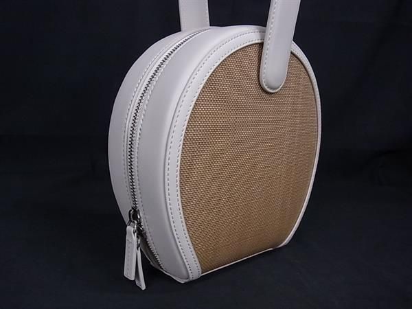 □新品□未使用□ VASIC ヴァジック ラフィア×レザー ワンハンドル