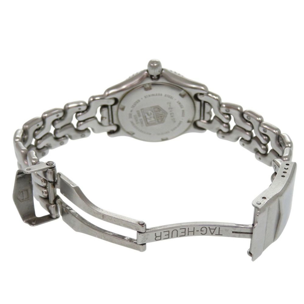 タグホイヤー WG1312-2 セル デイト SS ホワイト 白文字盤 シルバー  