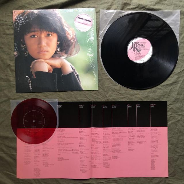 傷なし美盤 美ジャケ 美品 レア盤 1987年 藤井一子LPレコード 藤井一子
