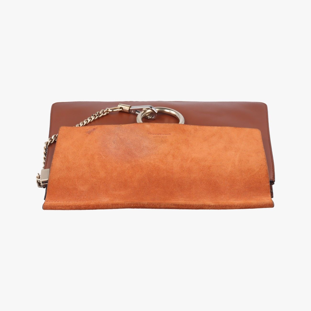 クロエChloeフェイブラウンレザー×スエード01-17-50-65