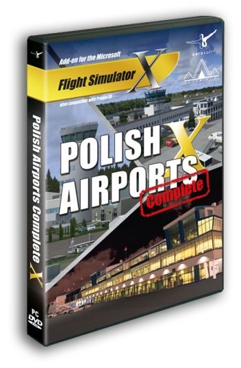 新品 Polish Airports Complete X (FSX) アドオン