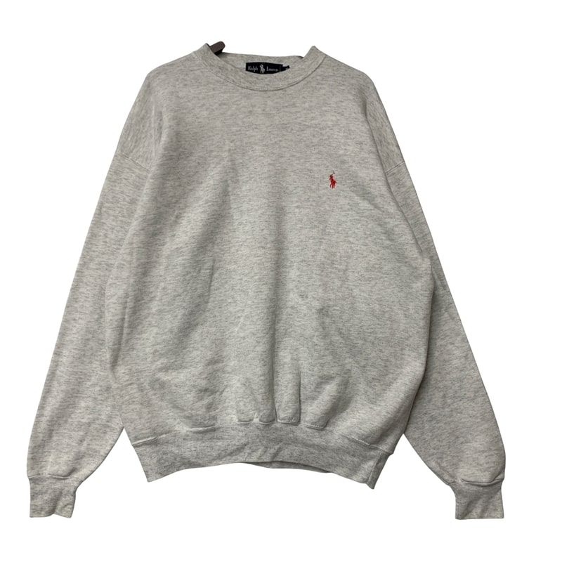 メンズ RALPH LAUREN ラルフローレン 90S SMALL PONY SWEATSHIRT スモール ポニー スウェットシャツ トップス トレーナー 長袖 146-250407-ya-03-IZU