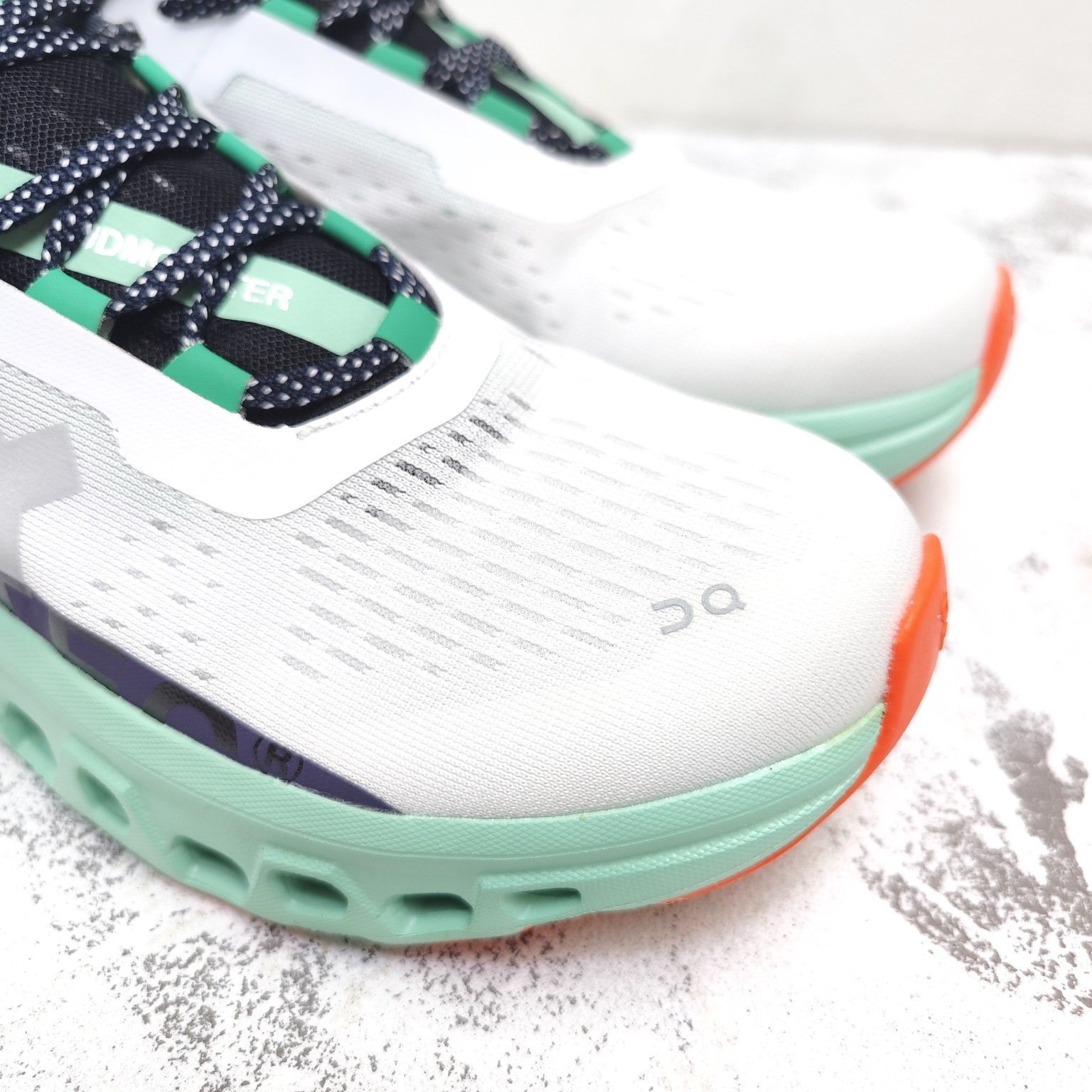 On Cloudmonster ミントグリーン スニーカー Women's Cloudmonster Hyper | White & Mint | On United States