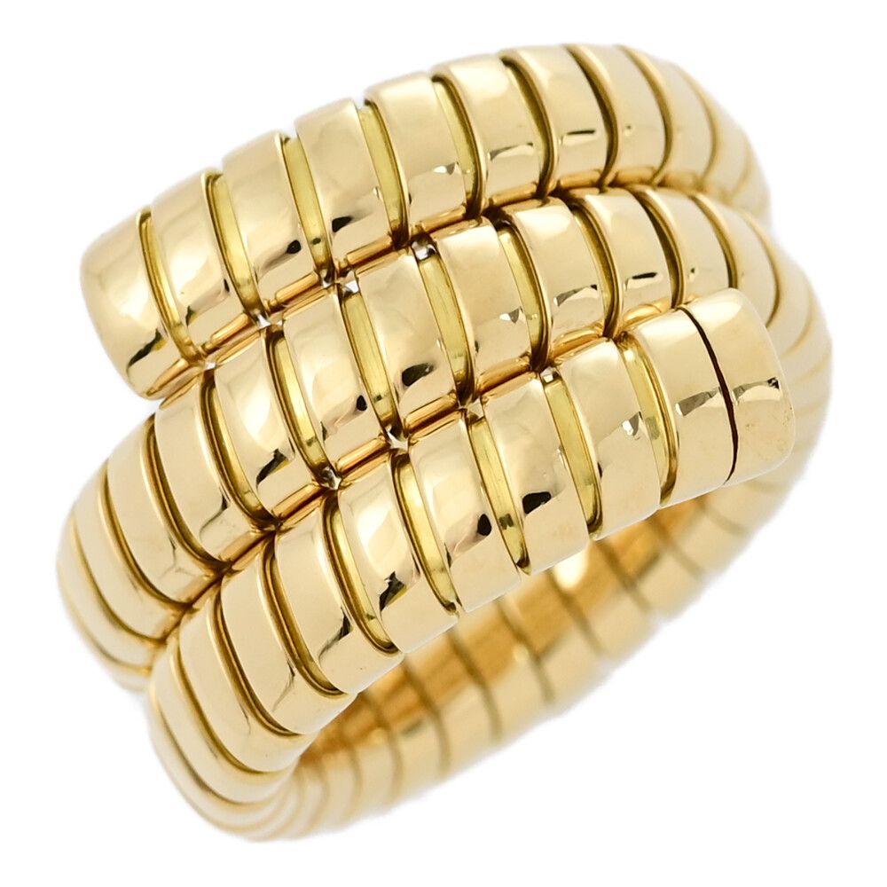 BVLGARI ブルガリ トゥボガスリング 指輪|K18YG|750-14.9g|13号| 53|イエローゴールド|プレゼント|記念日 ♀ S レディース 554905