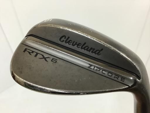 クリーブランド Cleveland RTX-6 ZIPCORE ブラックサテン 56°|10° MID ウェッジ WG Dynamic G フレックスS メンズ 男性用 右利き 右用 Cランク ゴルフクラブ