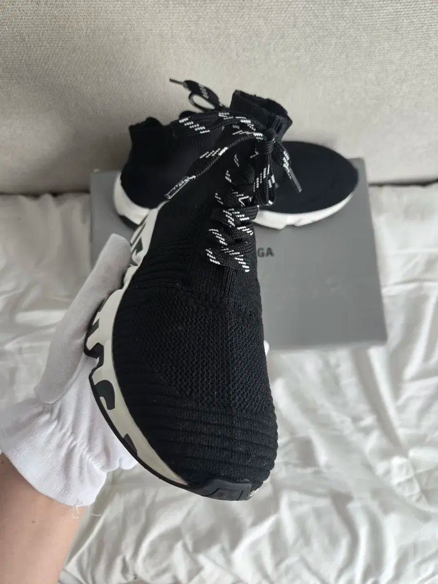 BALENCIAGA バレンシアガ レースアップ グラフィティ スピードトレーナー 37 KIN-KAAI_COM