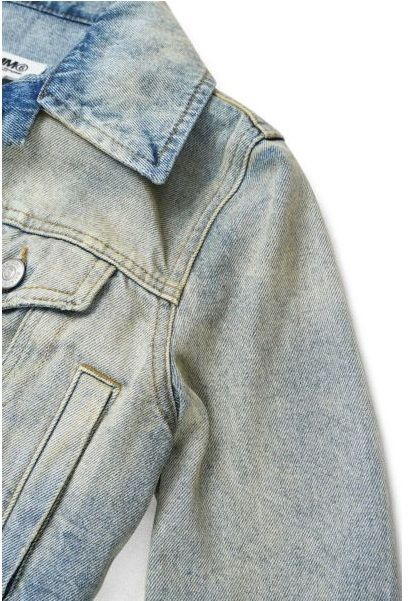 MM6 Maison Margiela(エムエムシックス) クロップド デニムジャケット