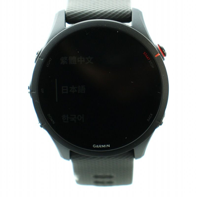 ガーミン GARMIN Forerunner 255 ランニングウォッチ 腕時計 電子決済搭載 マルチバンド対応GPS 黒 ブラック 010-02641-42 GY18 /MQ