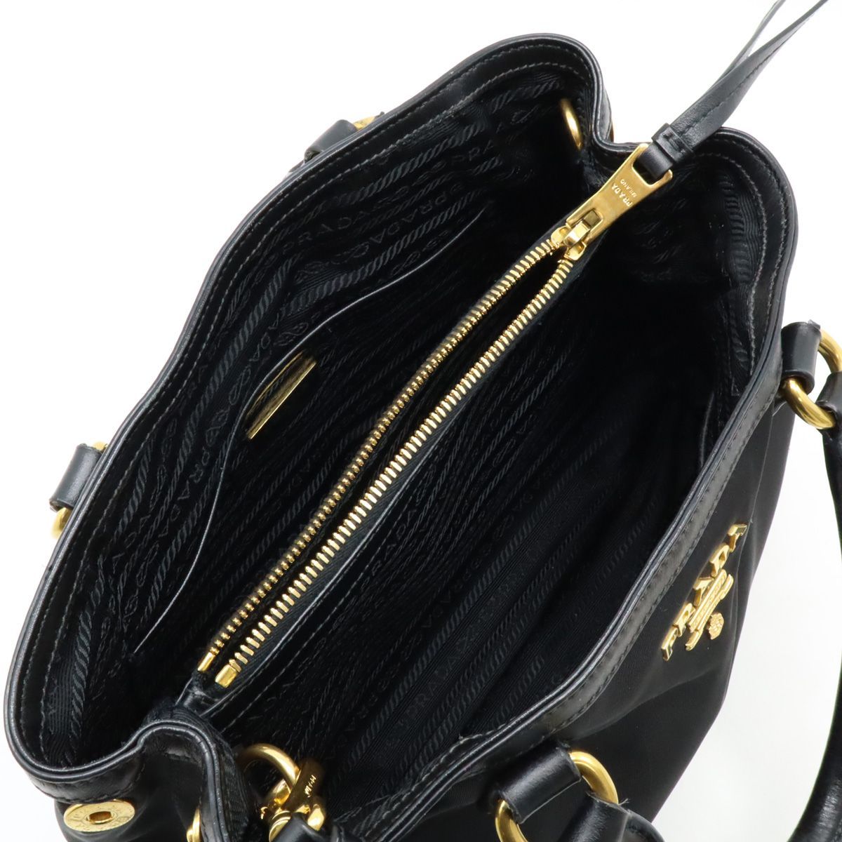 PRADA プラダ ミディアム ハンドバッグ ショルダーバッグ 