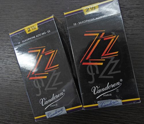 バンドーレン アルトサックスリード ZZ 2.5 2箱セット