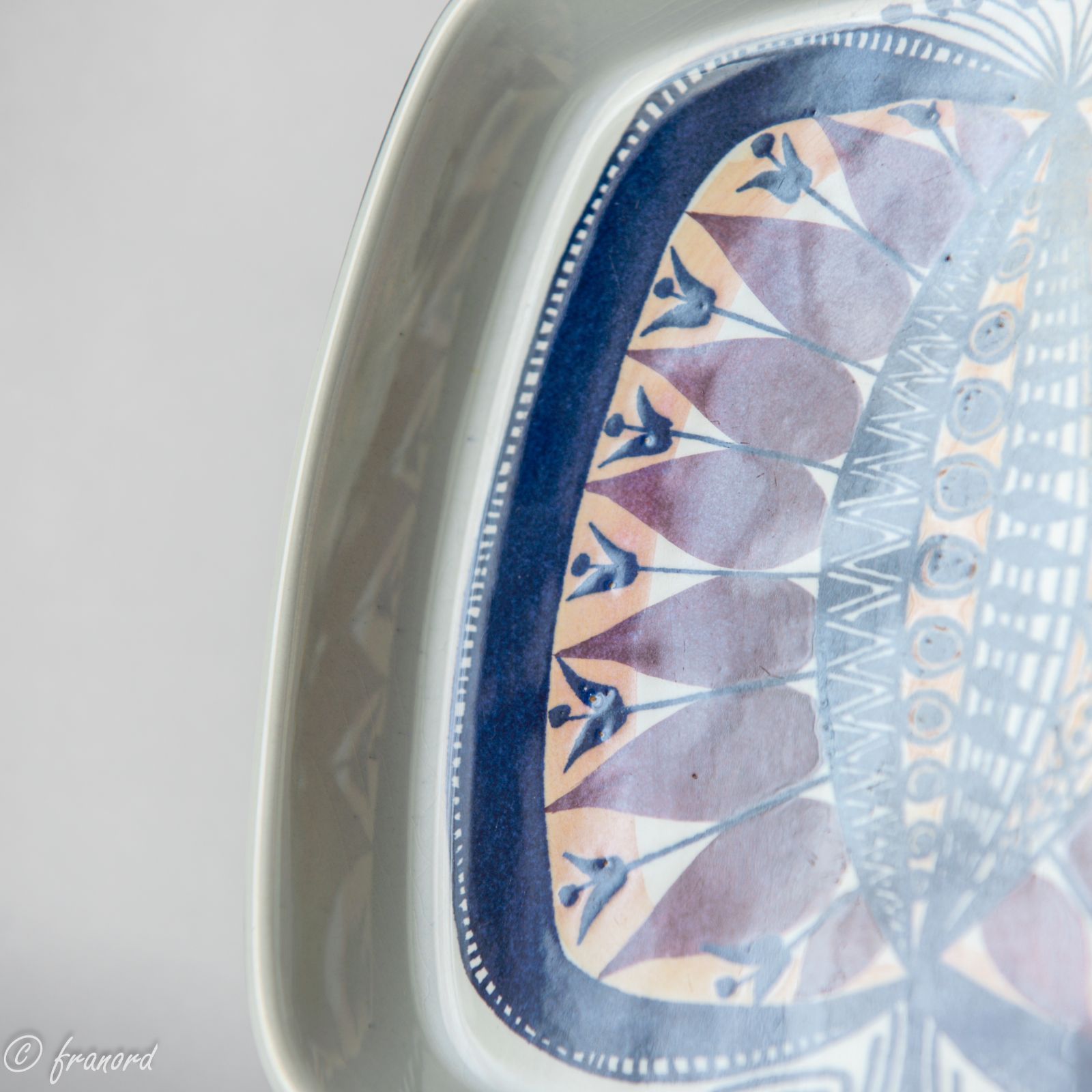 ロイヤルコペンハーゲン テネラ 角皿 スクエアトレイ Tenera ヴィンテージ ロイヤルコペンハーゲン Tenera テネラ スクエア