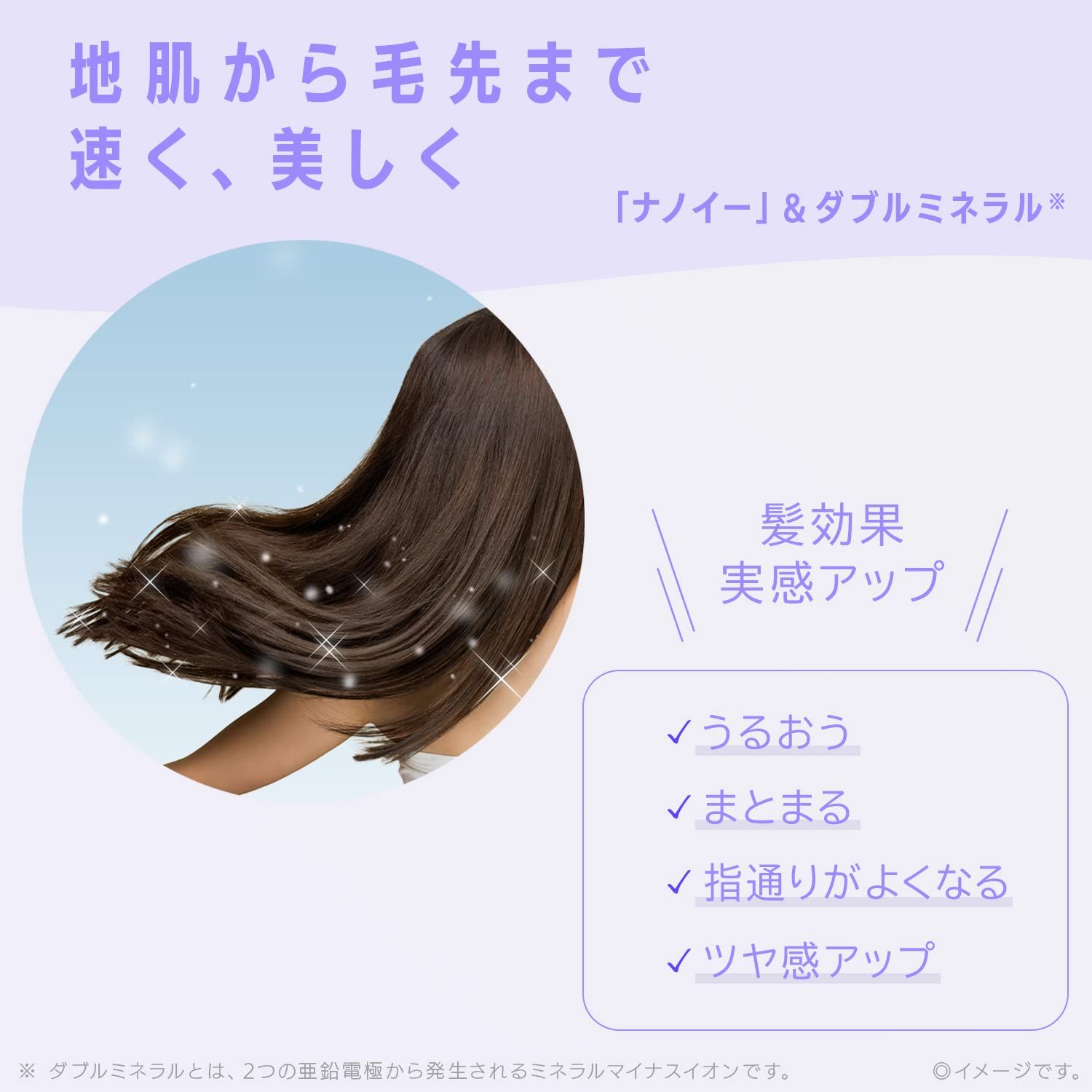ヘアドライヤー ナノケア