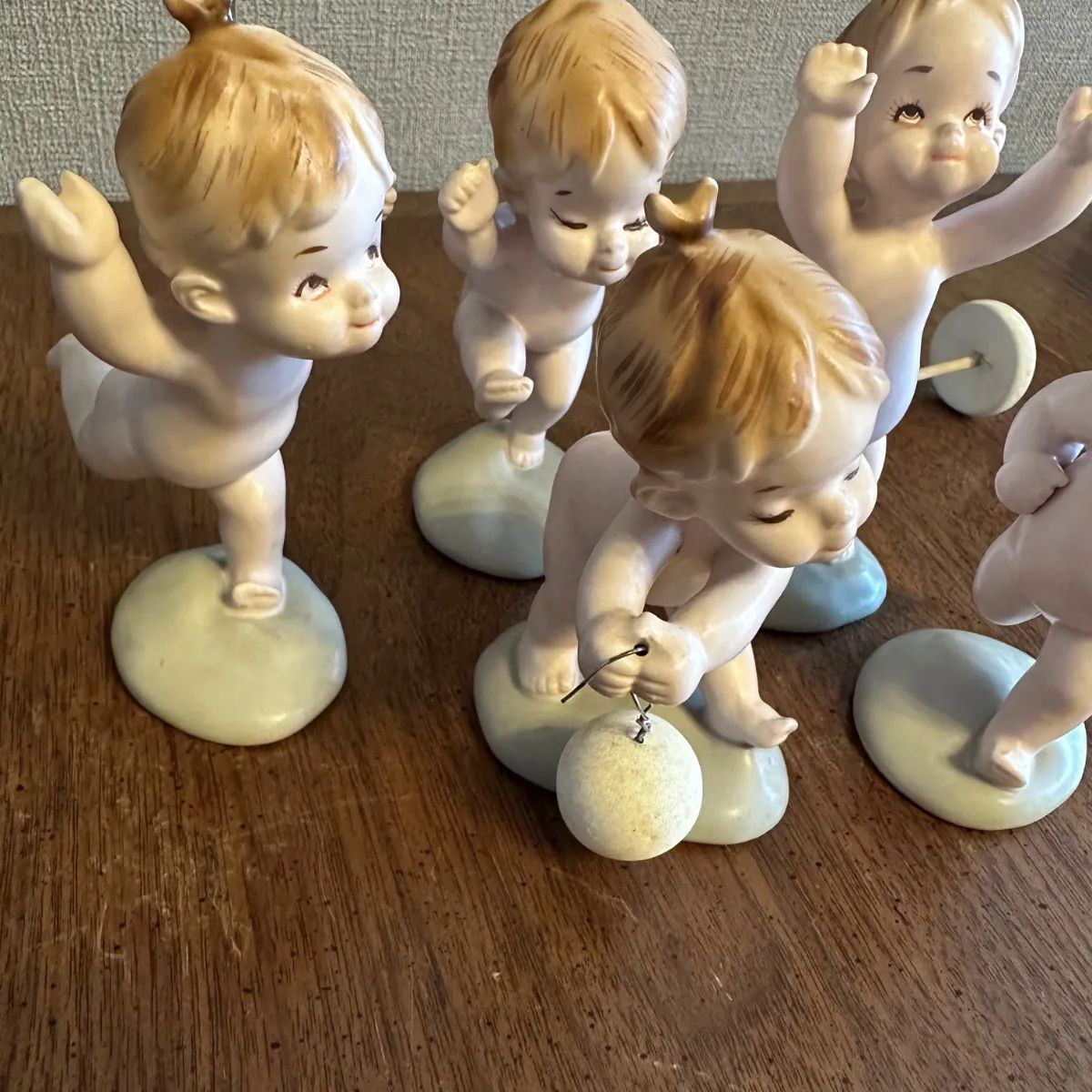 高島屋 ローズちゃん5体セット 1964年東京オリンピック記念 陶器 希少