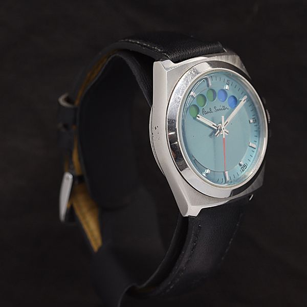 稼動 ポールスミス QZ F335-T001581 ブルー文字盤 ファイブアイズ