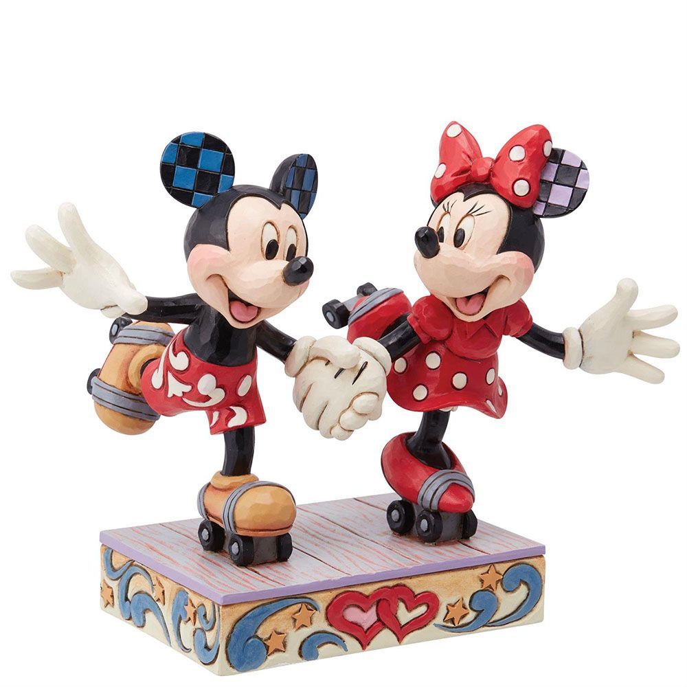 ジムショア ミッキー＆ミニー ローラースケート ディズニー フィギュア