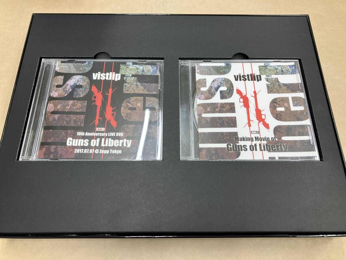 【値下げ】vistlip 10th Anniversary Live vistlip 10th Anniversary LIVE DVD [Guns of Liberty] 2017.07