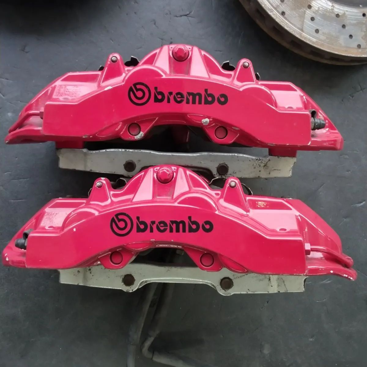 CLS350外し brembo
