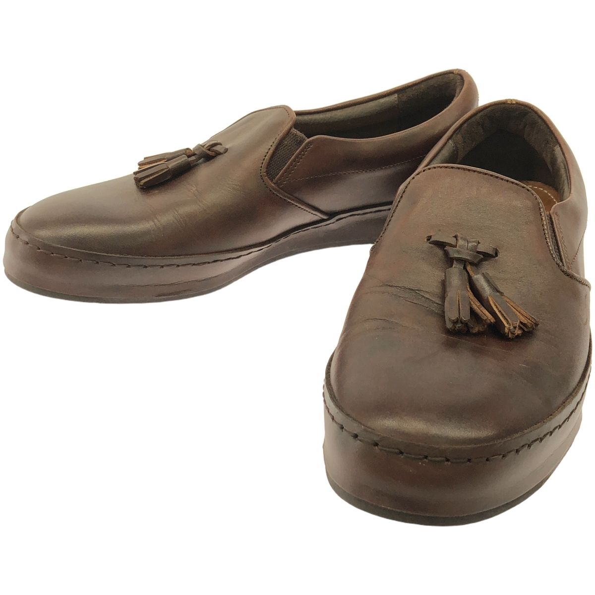 Hender Scheme エンダースキーマ タッセル レザースリッポン