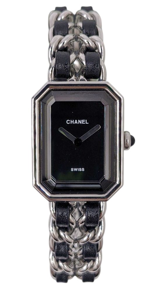 中古】CHANEL シャネル プルミエール MｰL シルバー金具 S金具 SS  