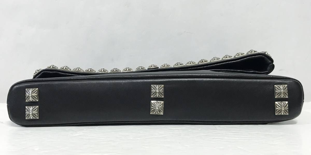 CHROME HEARTS｜クロムハーツ CLUTCH BAG W/PYRAMID STUDS ゼロ