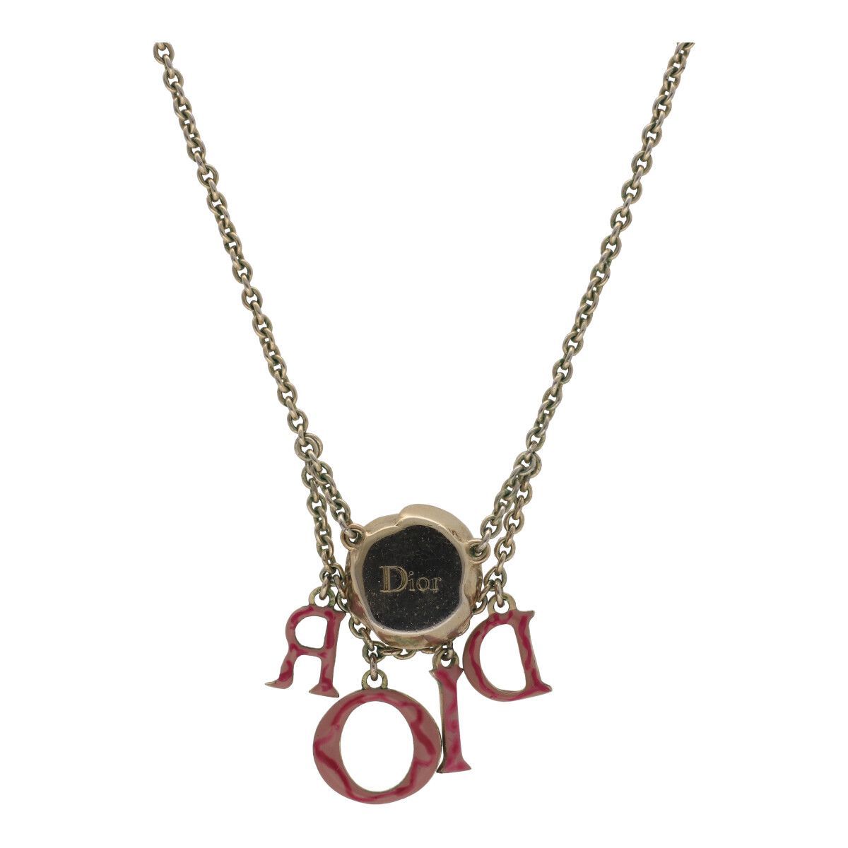 中古】 C.Dior クリスチャンディオール バラモチーフ ロゴ