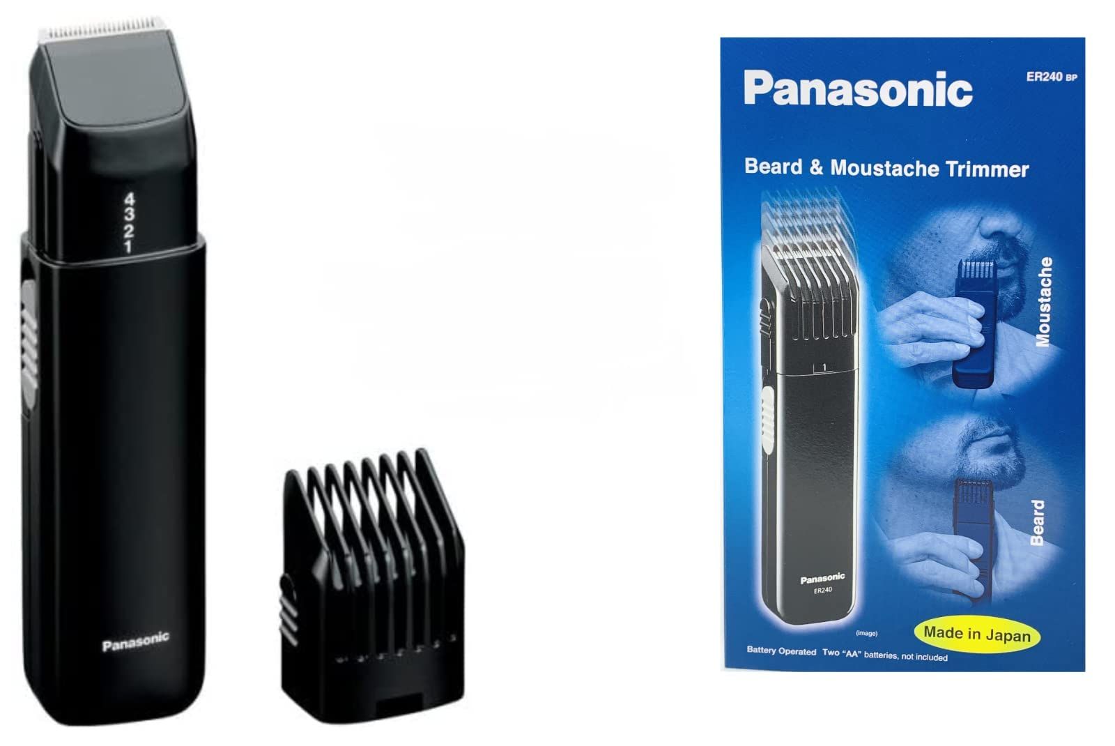 Panasonic ER240B 髭&口ひげトリマー 男性用 【公式通販】