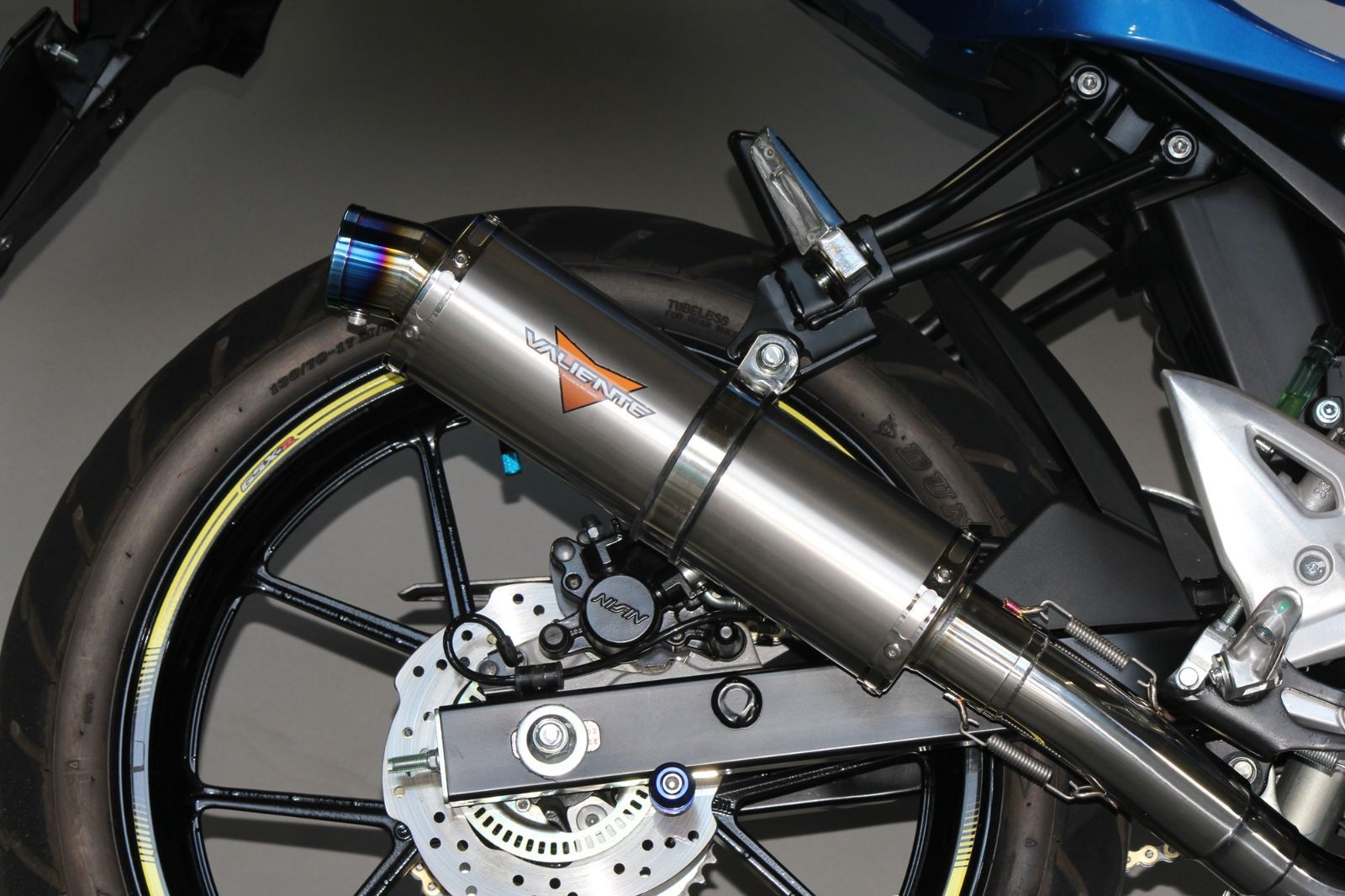 Valiente GSX-R125 バイクマフラー 8BJ-DL32D スパルタ チタン