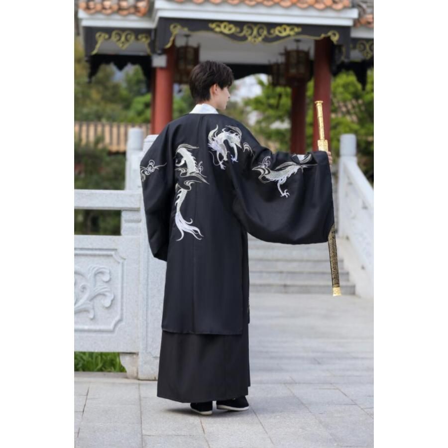メンズ　チャイナ　中華　漢服　コスプレ　袴　ホワイト　ベージュ　唐装 楽天市場】上品 漢服 かっこいい コスプレ衣装 メンズ 中華服