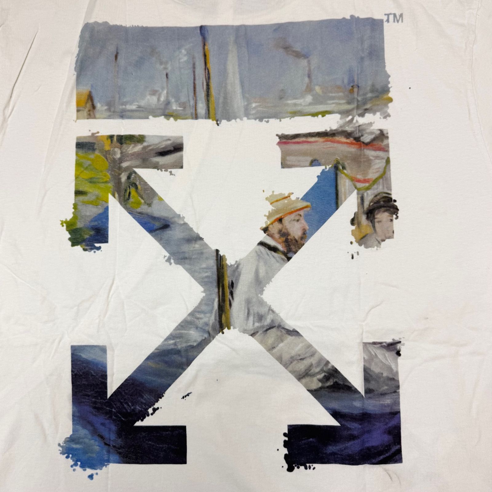 国内正規 参考上代45100円 OFF-WHITE COLORED ARROWS S/S OVER 国内正規 参考上代45100円 OFF-WHITE COLORED ARROWS S/S OVER