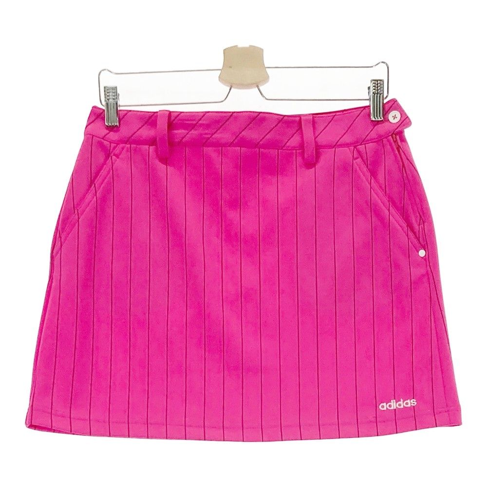 サイズ：L/G ADIDAS GOLF アディダスゴルフ スカート ストライプ柄