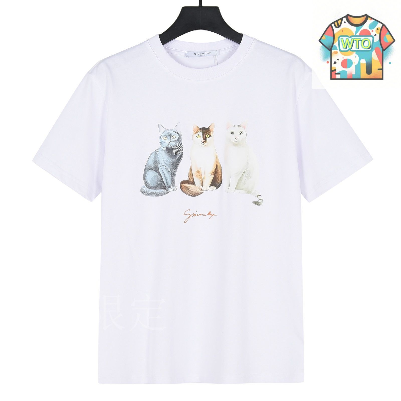 今日特価】GIVENCHY カートゥーンキャットプリント ショート T