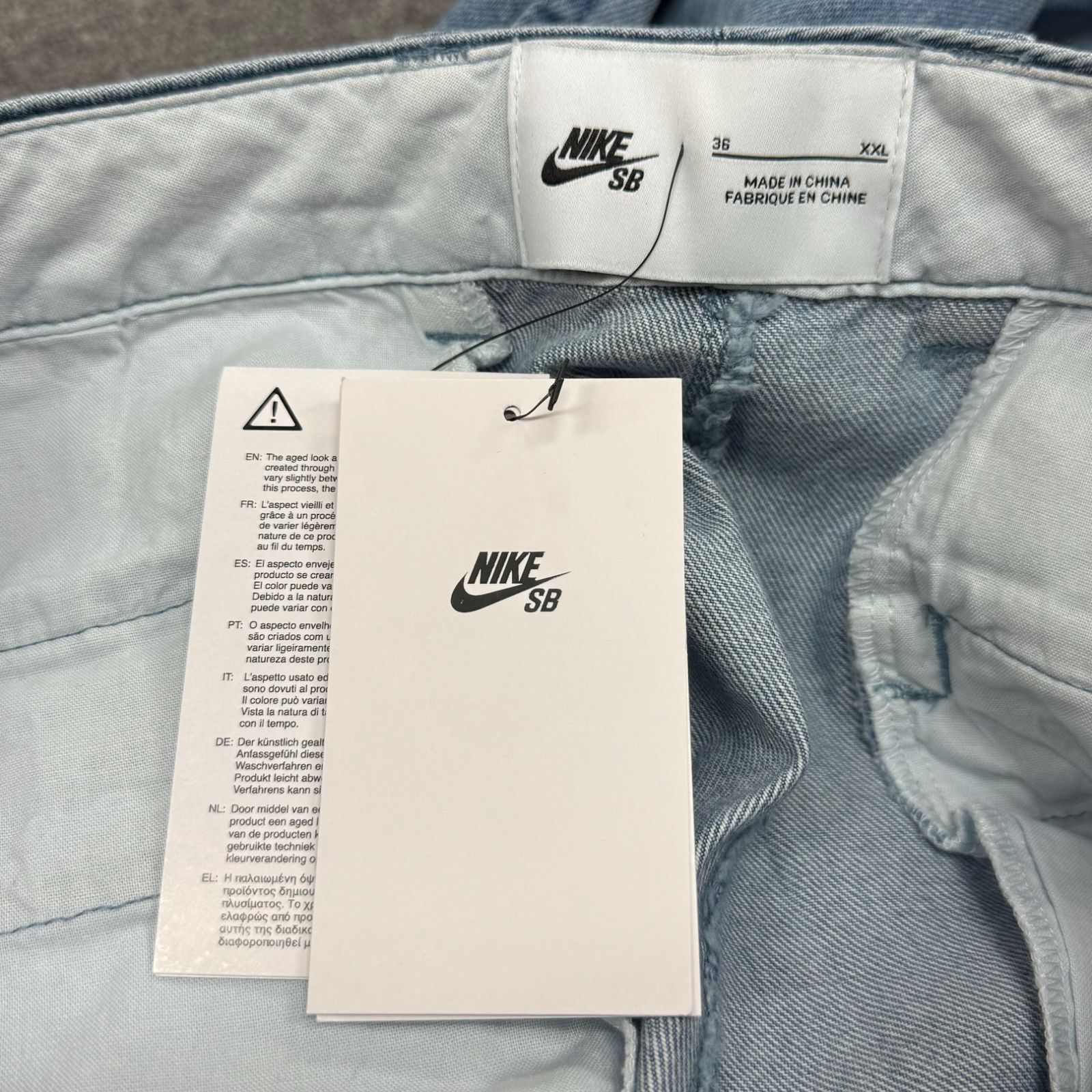 定価29150円 未使用 Nike SB Olympics 2024 Pants Ashenslate エル ジノ スケートボードパンツ デニム  ジーンズ ナイキ エスビー FZ7008-493 76250A4 - メルカリ