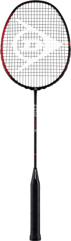 ダンロップ DUNLOP バドミントン バドミントンラケット Z-STAR CONTROL 78 ゼットスター コントロール 78 DBF00005 ブラック×レッド